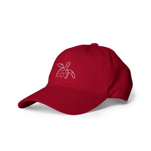 Sea turtle dad hat | Ocean baseball cap | animal love | accessory | embroidered | beach life | save the planet | gift idea |
