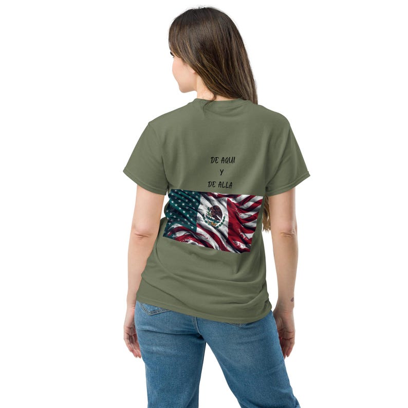 Mexican American Pride T Shirt, Hispanic Heritage Apparel, Latin Pride