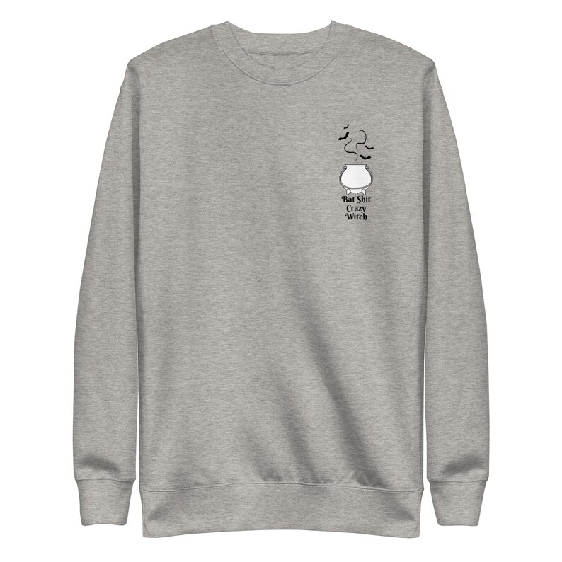 Bat shit crazy witch halloween sweatshirt and crewneck | Spooky sweater | Fall gift | Chilly weather |