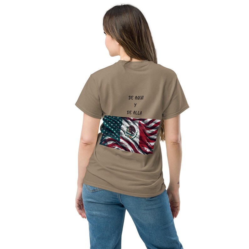 Mexican American Pride T Shirt, Hispanic Heritage Apparel, Latin Pride