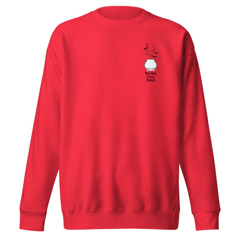 Bat shit crazy witch halloween sweatshirt and crewneck | Spooky sweater | Fall gift | Chilly weather |