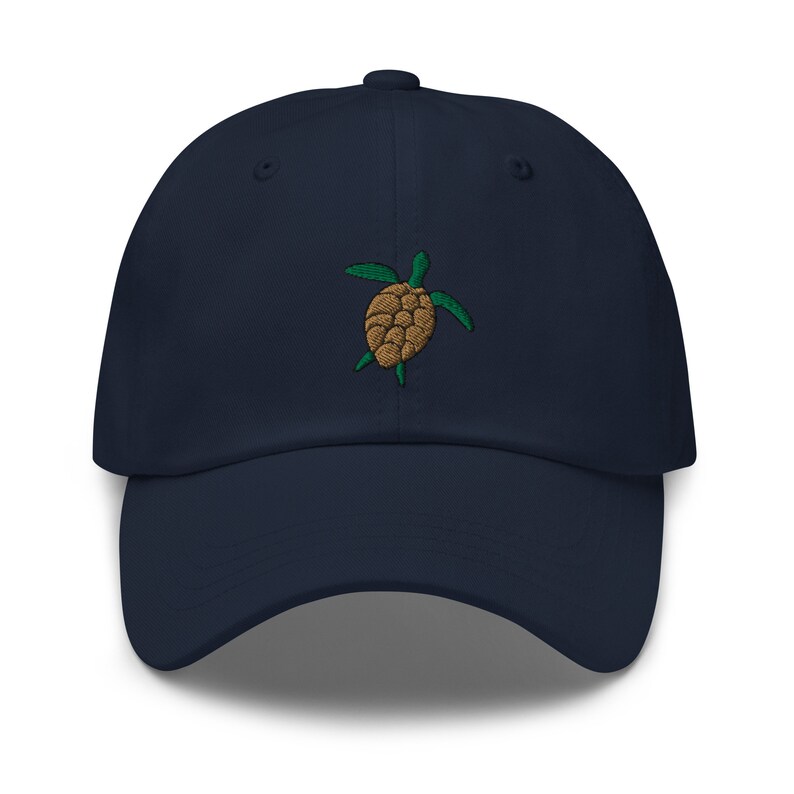 Sea turtle dad hat | Ocean life | vacation | gift idea | embroidered | baseball cap | accessory | pet love | animal love | save the planet |
