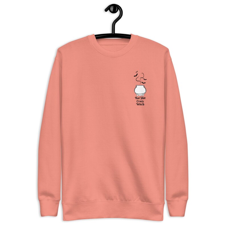 Bat shit crazy witch halloween sweatshirt and crewneck | Spooky sweater | Fall gift | Chilly weather |