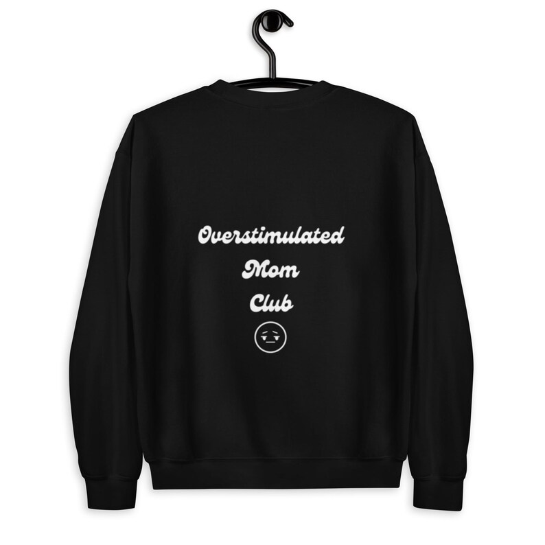 Overstimulated mom club sweater, mom gift for Mother’s Day Christmas birthday, first time mom