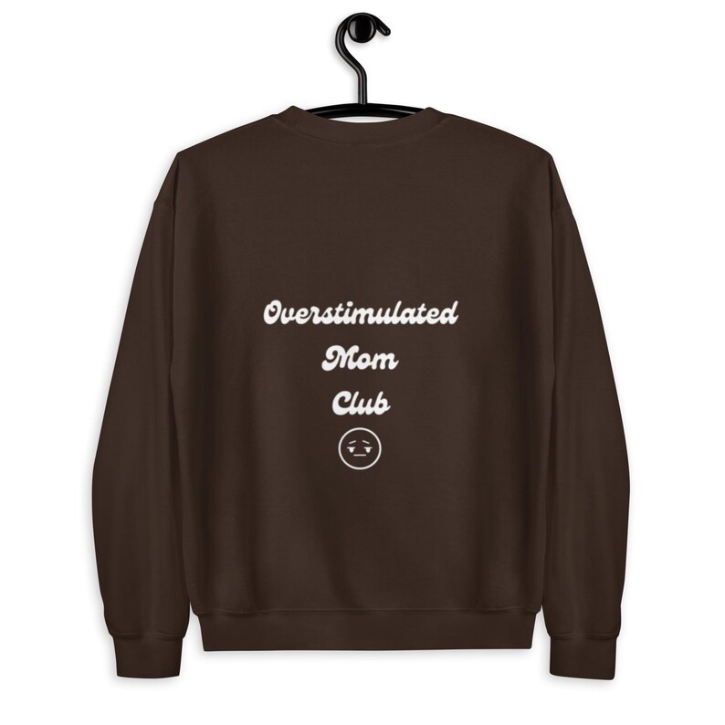 Overstimulated mom club sweater, mom gift for Mother’s Day Christmas birthday, first time mom