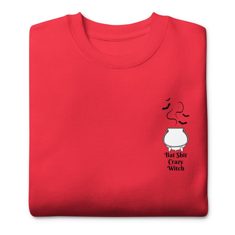 Bat shit crazy witch halloween sweatshirt and crewneck | Spooky sweater | Fall gift | Chilly weather |