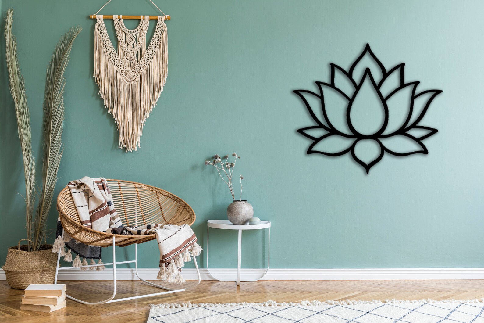 Lotus Flower Wood Wall Decor Wood Lotus Wall Art Padmasana Etsy