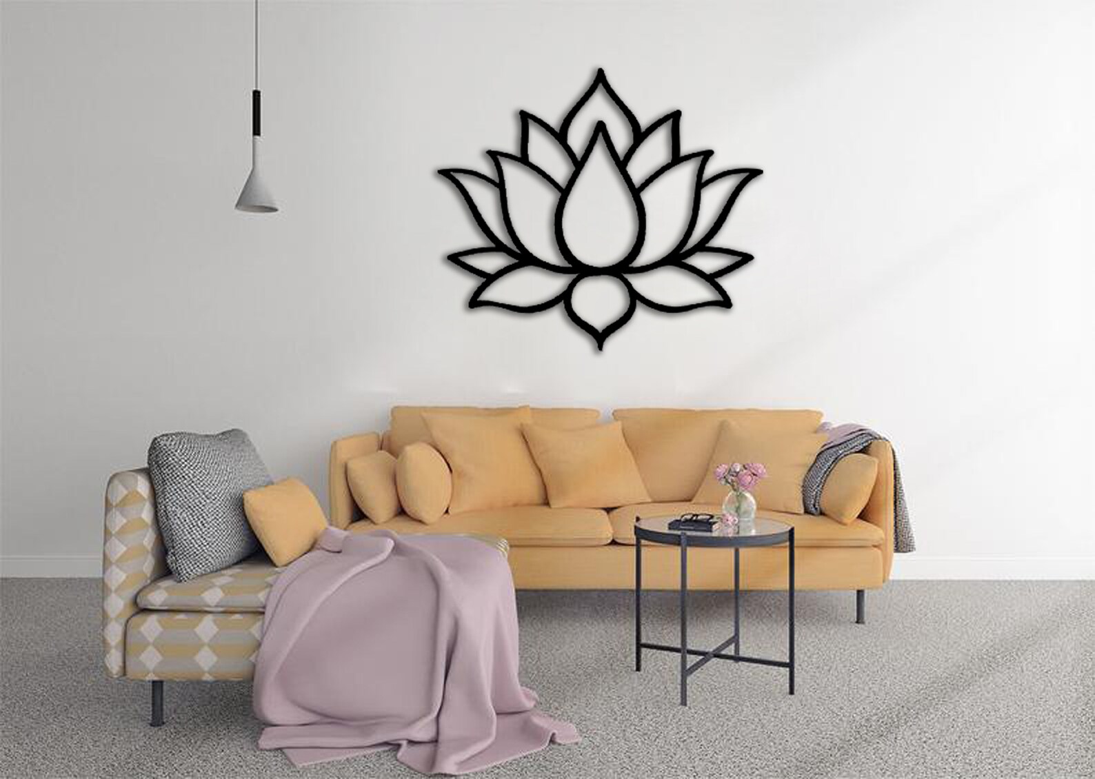 Lotus Flower Wood Wall Decor Wood Lotus Wall Art Padmasana Etsy