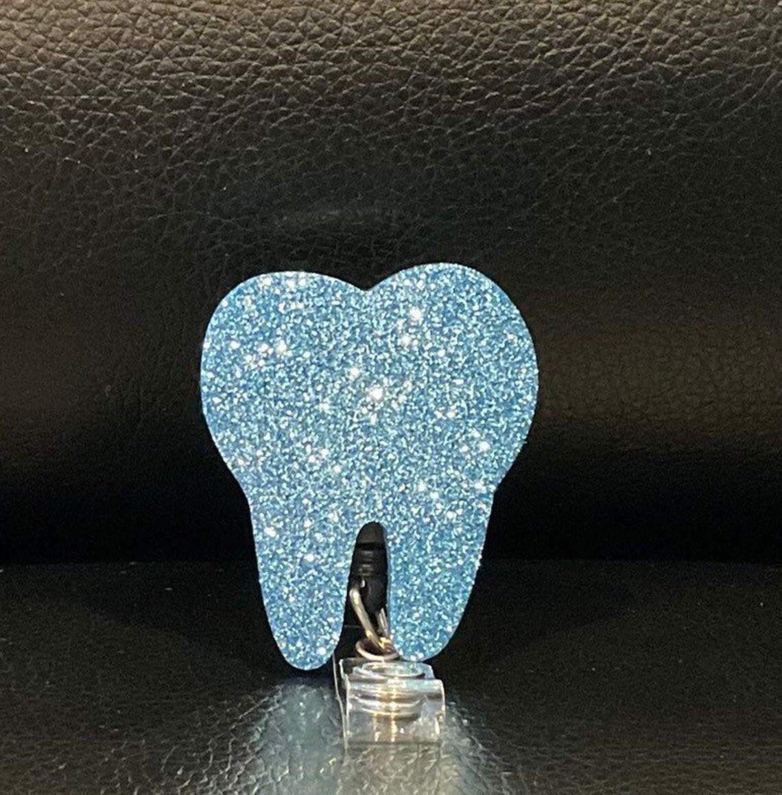 Dental Hygienist Badge Reel Dental Office ID Badges Blue Etsy