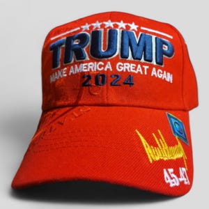 Keep America Great Again President Donald TRUMP 2024 MAGA Red Hat Baseball Cap