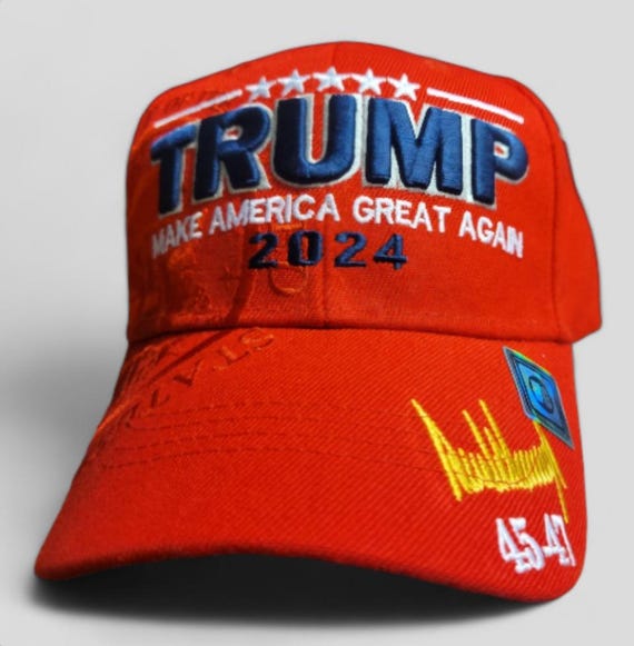 Trump MAGA Baseballmütze – Rote Kappe „Make America Great Again“ Für Wahl 2024