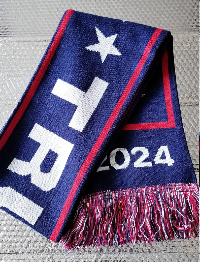 Donald Trump 2024 Scarf the Best Thanks Giving and Christmas Holiday