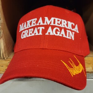 Trump Hat Präsident machen Amerika wieder großartig MAGA Signature Baseballkappe
