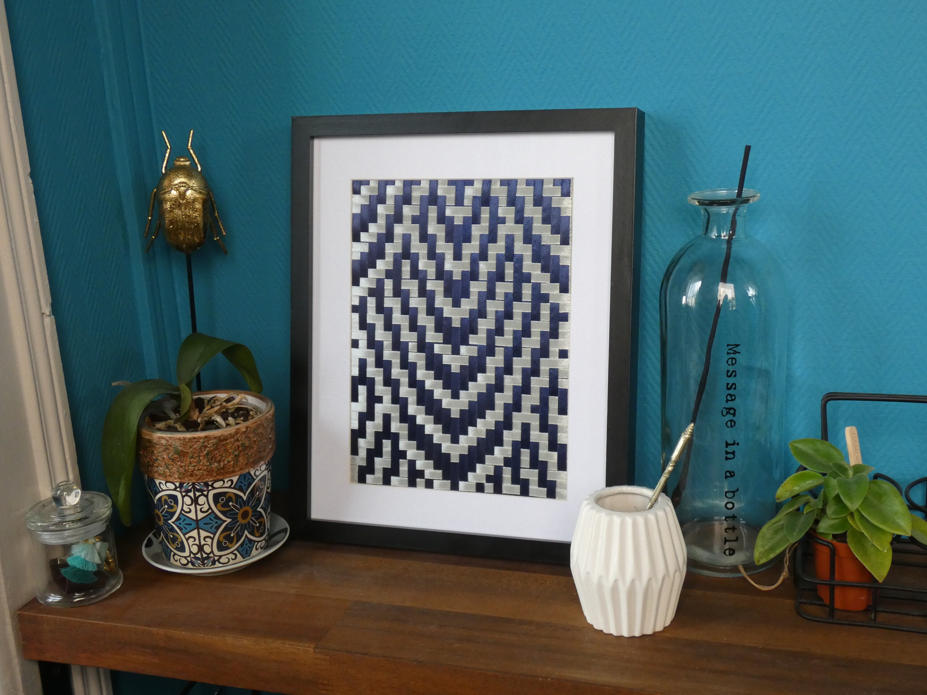 Tissage Écaille Art Déco