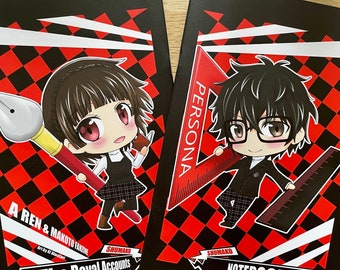 Persona 5 Makoto x Joker ShuMako Notebook