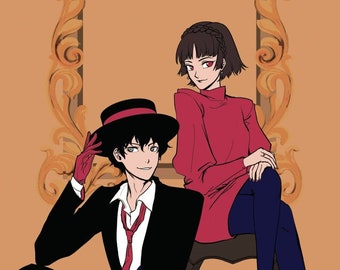 Persona 5 Makoto x Joker ShuMako Fanzine