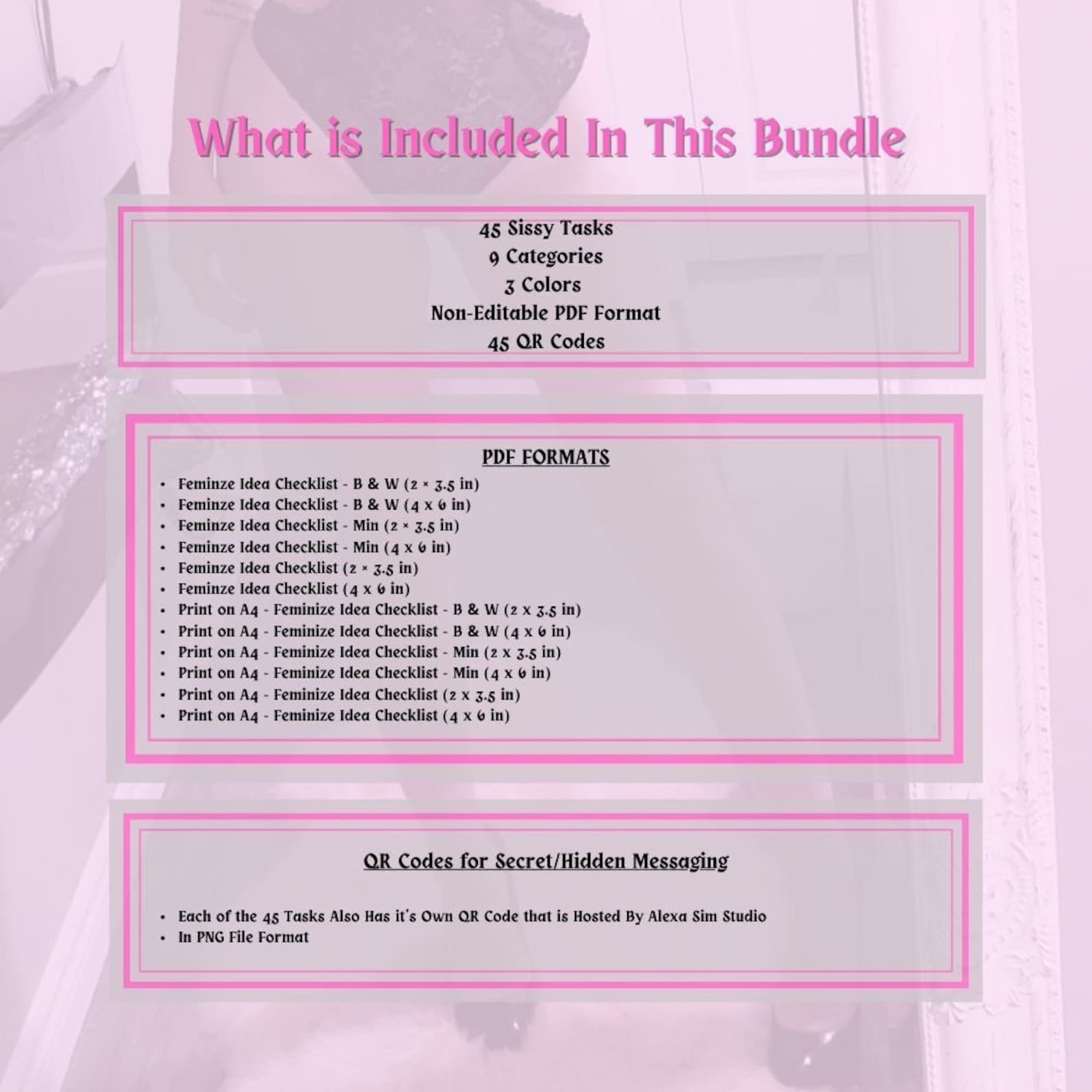45 Forced Feminization Sissy Training Tasklist Or Checklist Etsy 45 Forced Feminization Sissy Training Tasklist Or Checklist Etsy