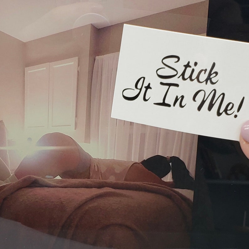 Stick It In Me - Temporary Tattoo for kink play in your BDSM or DDLG lifestyle, an excellent daddy dom gift 