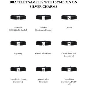 personalized kinky ddlg little owned bracelet silver charm