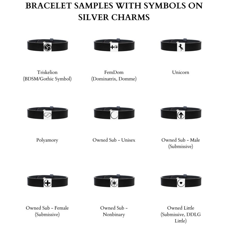 personalized kinky ddlg little owned bracelet silver charm