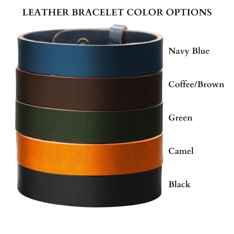 customizable bdsm leather bracelet
