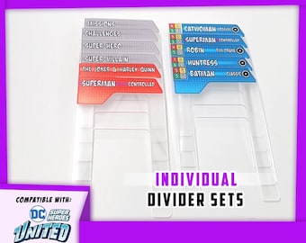 DC Super Heroes United | Individual Divider Sets