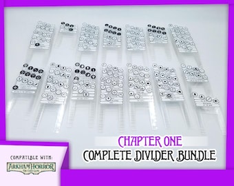 Arkham Horror: The Card Game | Chapter One | Complete Divider Bundle