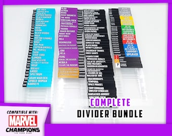 Marvel Champions | Complete Divider Bundle