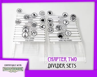 Arkham Horror: The Card Game | Chapter Two | Individual Divider Sets