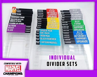 Marvel Champions | Individual Divider Sets