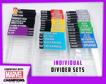 Champions Marvel | Ensembles de séparateurs individuels