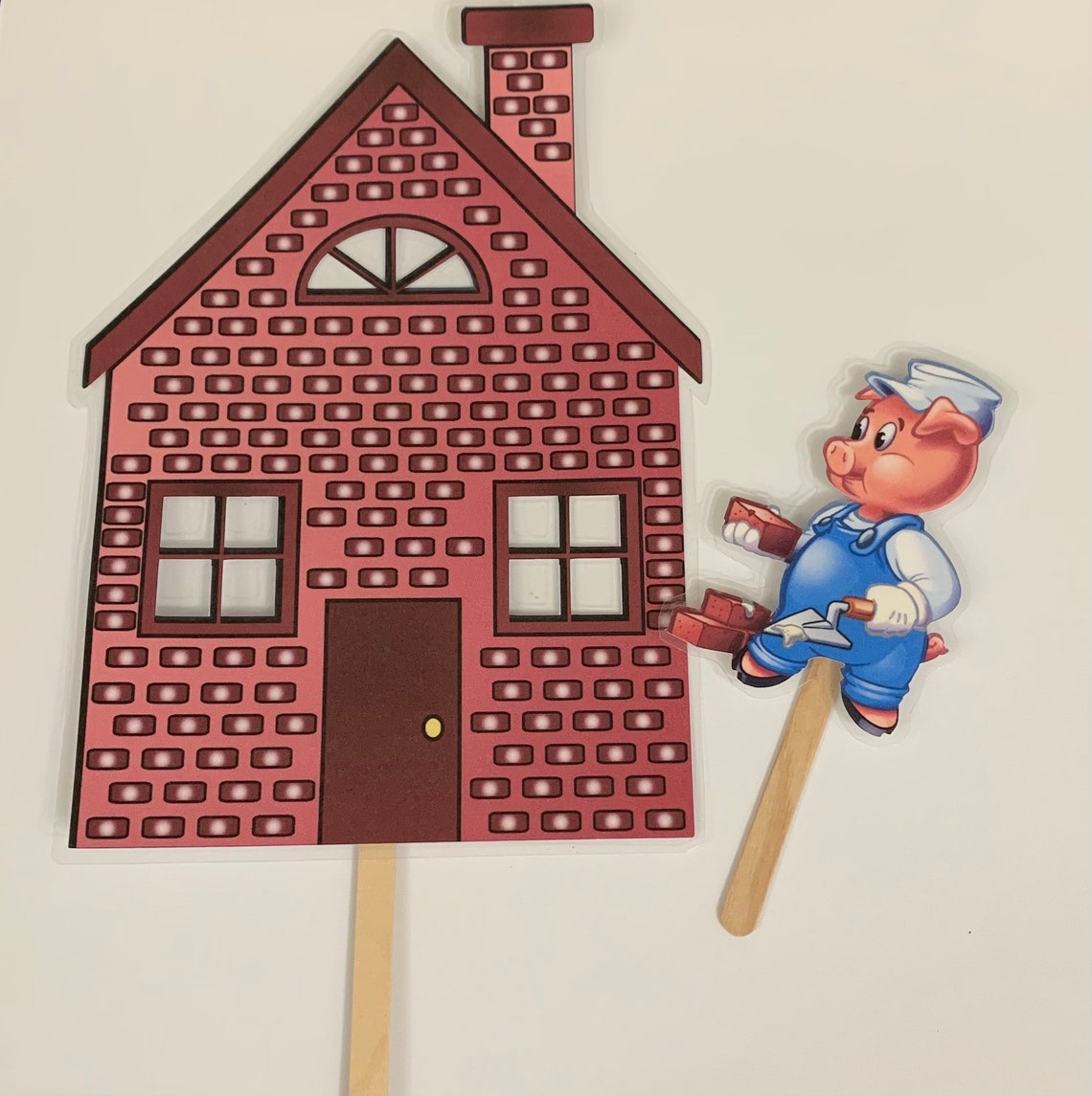 3 Little Pigs Nursery Rhyme Felt/flannel Board Story Telling Etsy Canada