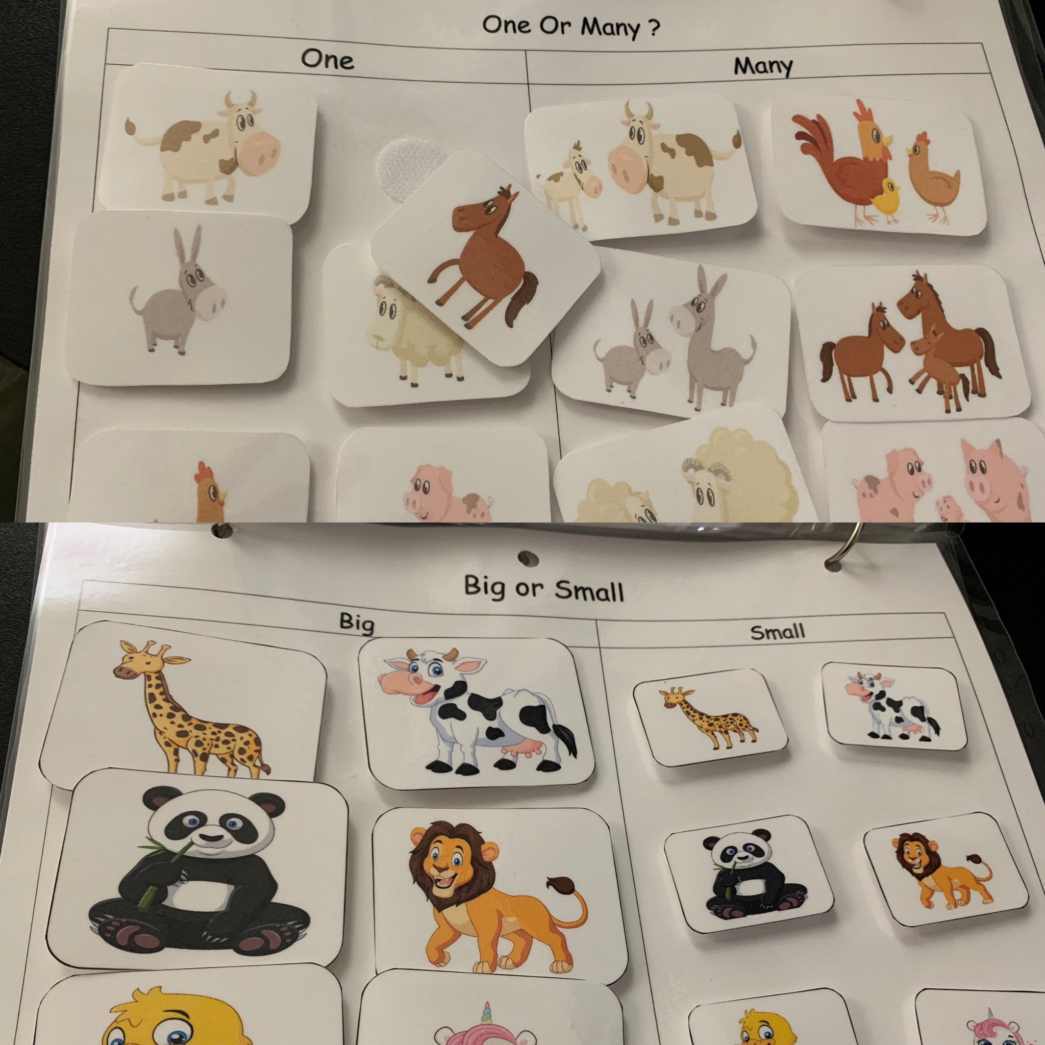 Finished Product Laminated Busy Book Sheets/ Quiet Time Play/ Etsy UK