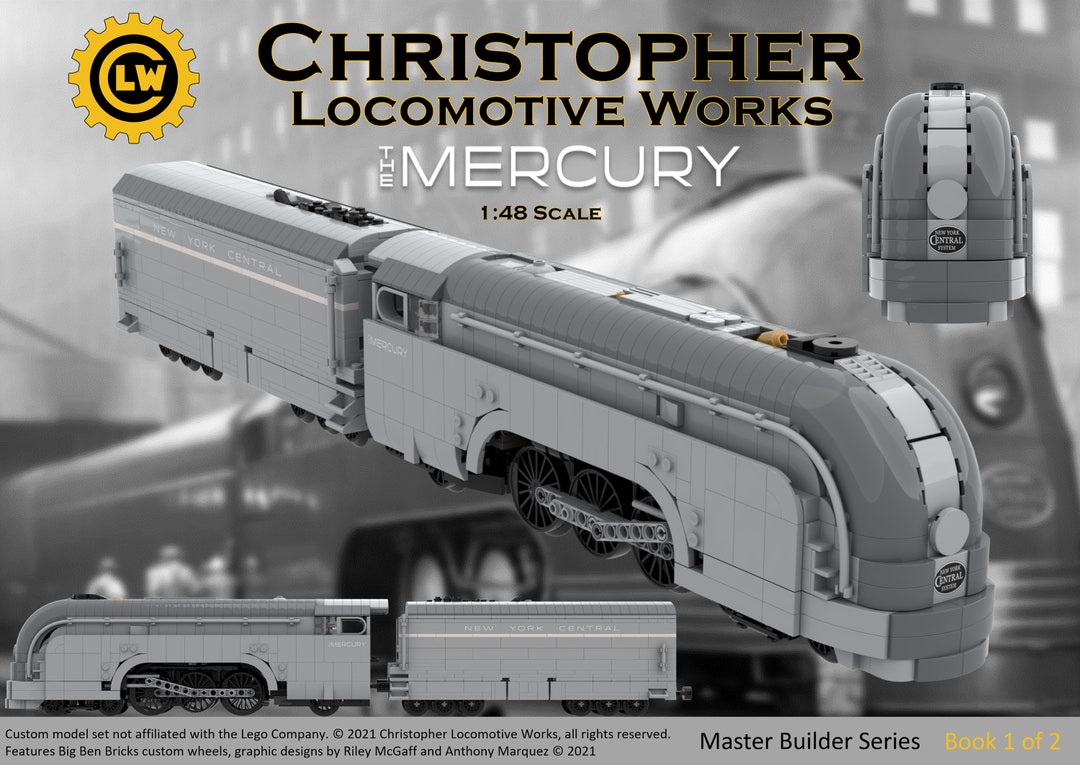 The Mercury New York Central K-5b Pacific 4-6-2 #4915 (PDF) - Main Image