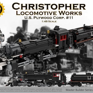 U.S. Plywood Corp #11 - Baldwin Locomotive Works 2-6-6-2 (PDF)