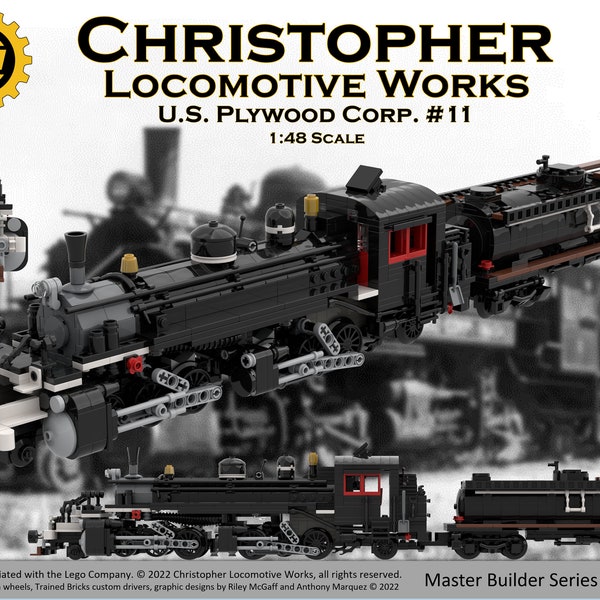 U.S. Plywood Corp #11 - Baldwin Locomotive Works 2-6-6-2 (PDF)