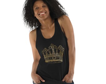 Too Hot Crown Tank Racerback Tank Top Sweet I Aspire to Be Like Coffee Strong