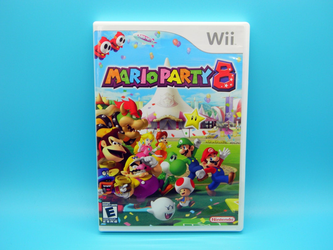 Wii Mario Party 8. Nintendo. Disc Instructions and Case - Etsy Sweden