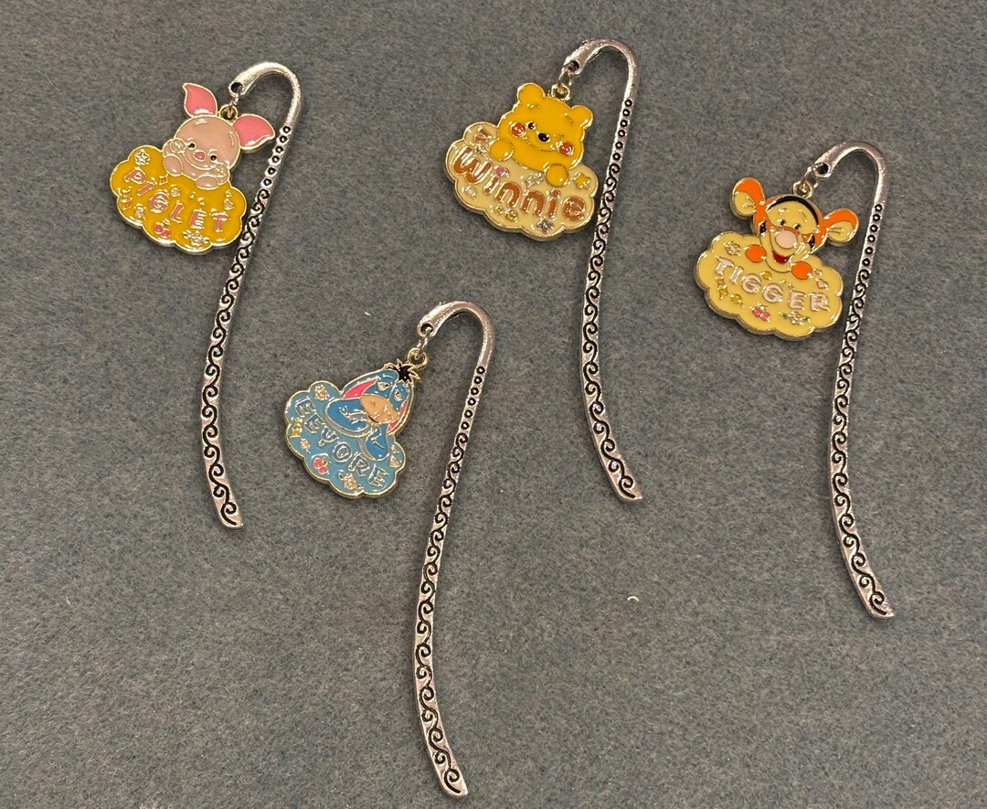 Enamel Character Bookmarks Metal Bookmark - Etsy