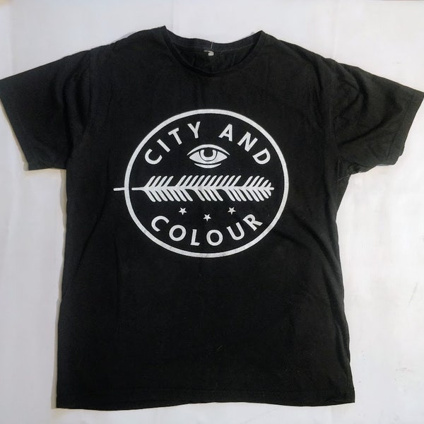 CITY AND COLOUR Canada Day weekend festival shirt from 2017