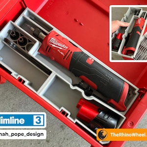 Amoladora de troqueles Milwaukee M12, bandeja/inserto - TheRhinoWheel - Jonah Pope -JSD34-