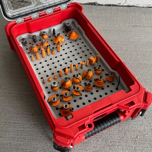 Milwaukee Router Bit Storage Tray Therhinowheel Jonah Pope JT03 - Etsy