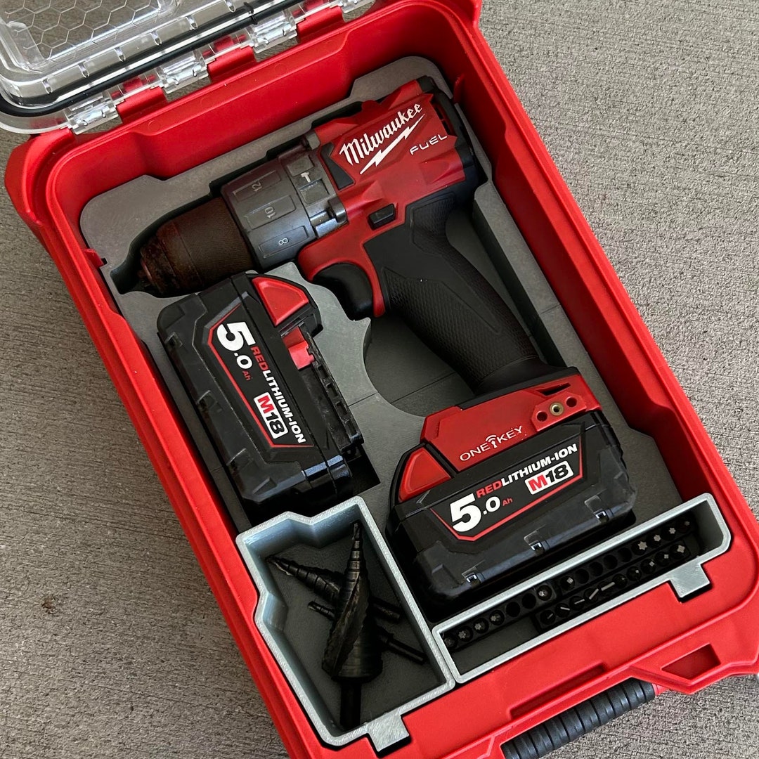 Milwaukee M18 Drill Gen 3 Tray Therhinowheel Jonah Pope JT14 Etsy