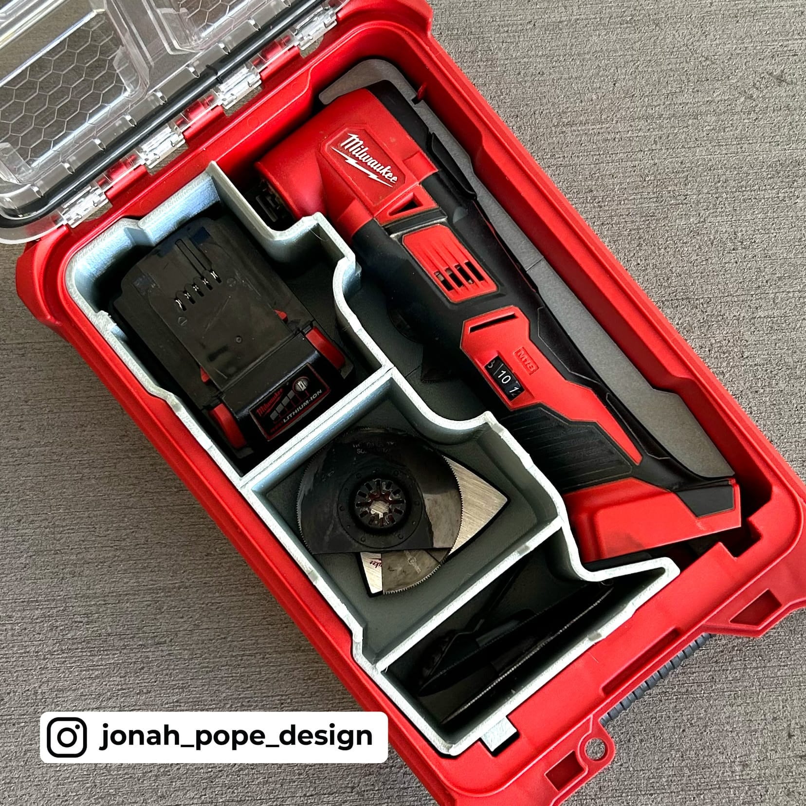 Milwaukee M18 Multi Tool Tray JT21 — TheRhinoWheel