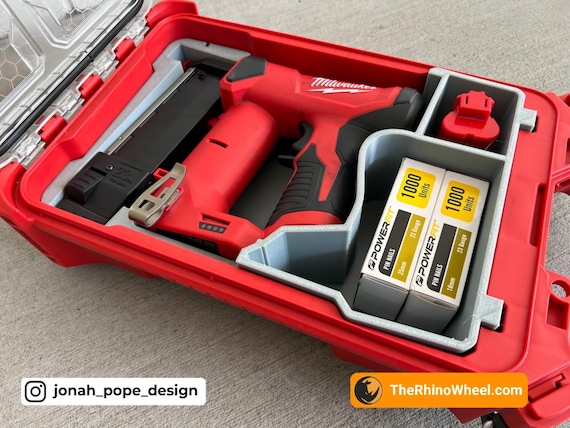 Milwaukee M12 23 Gauge Pin Nailer Tray Insert Therhinowheel Jonah Pope JT11 Etsy