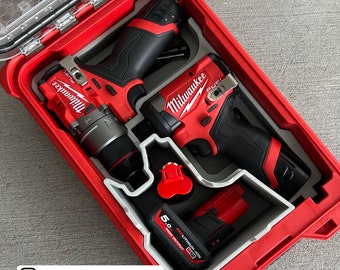 Milwaukee M12 Drill & Impact Gen 3 Tray  - TheRhinoWheel - Jonah Pope -JT27-