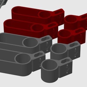 Pipe Side Mounts For Milwaukee PACKOUT -RS05-