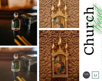 20 CHURCH Lightroom presets, Travel Blogger Architecture Filter, Church Flash, Bestseller Preset