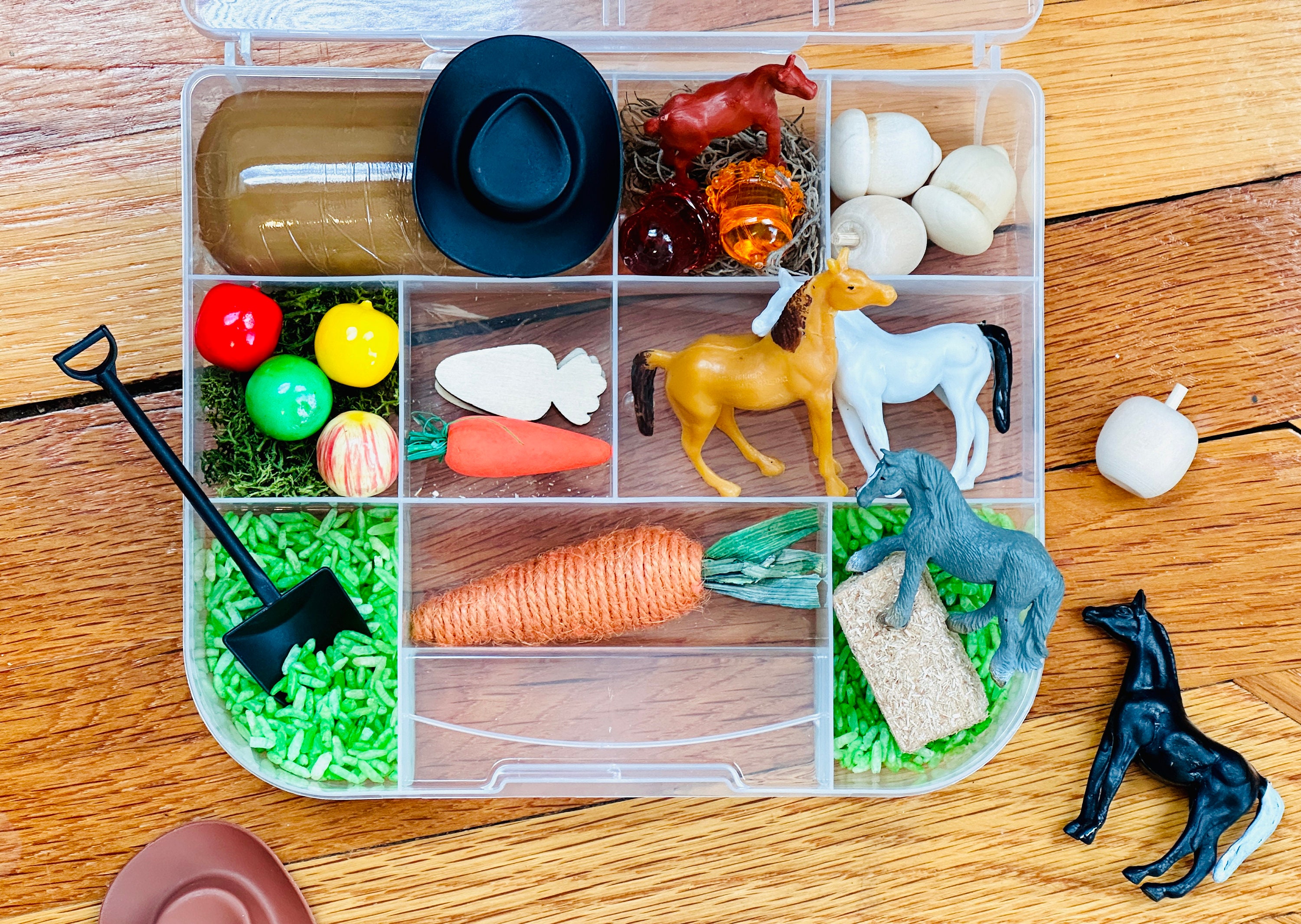 Horse Sensory Kit: Ranch Playdough Kit for Kids/toddlers - Etsy