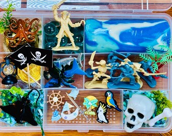 Pirate Sensory Kit: Playdough Activity Kit for Kids